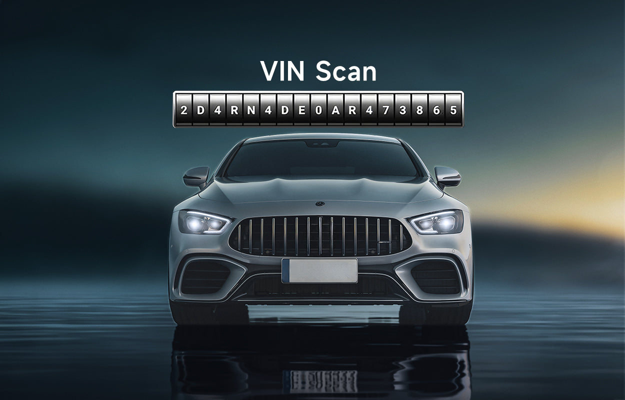 DS300 bidirectional obd2 scanner for car vin scanning.